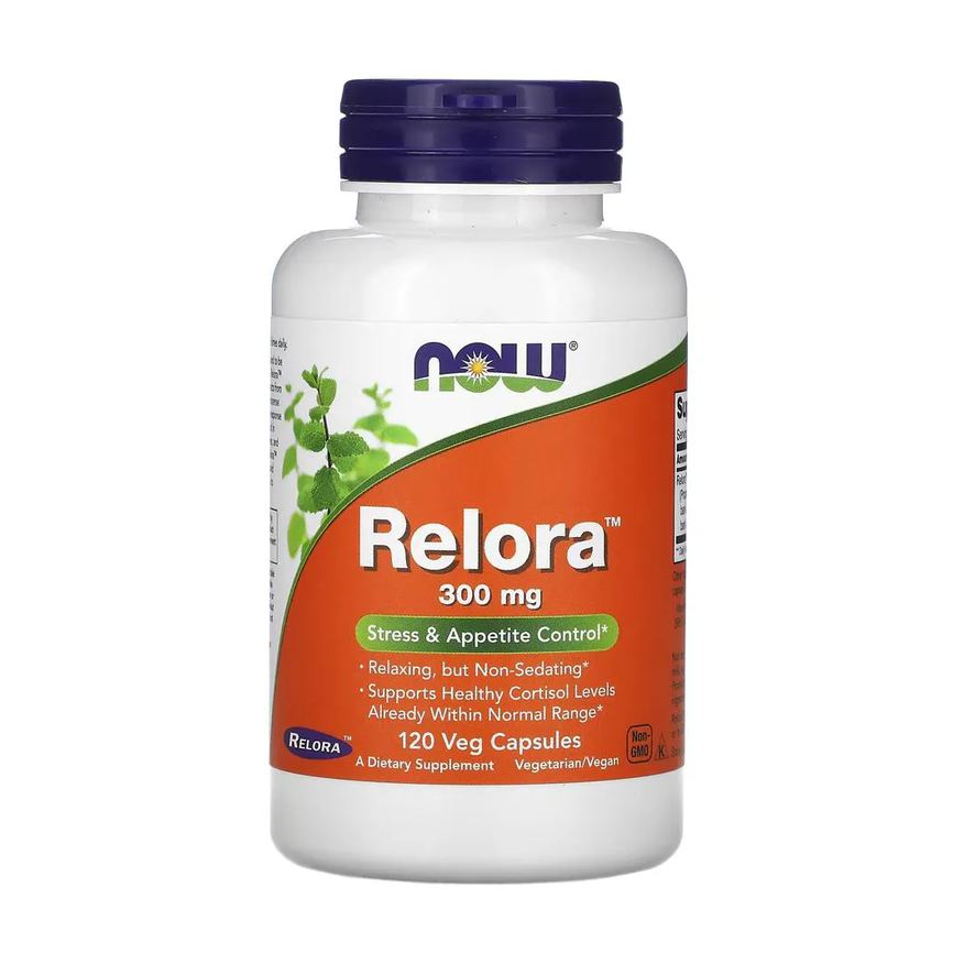 Now Foods Relora Extracto 300mg 120 Veg Cápsulas Importado