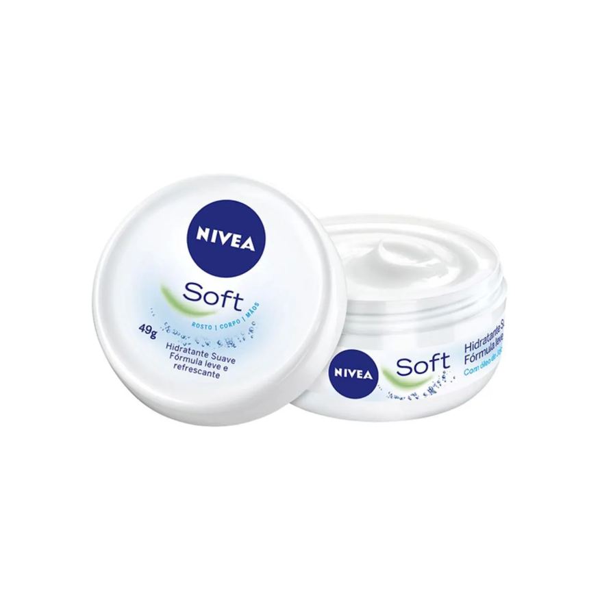 Dove Hidratante Suave Rosto Corpo E Mãos Soft 48g – Nívea