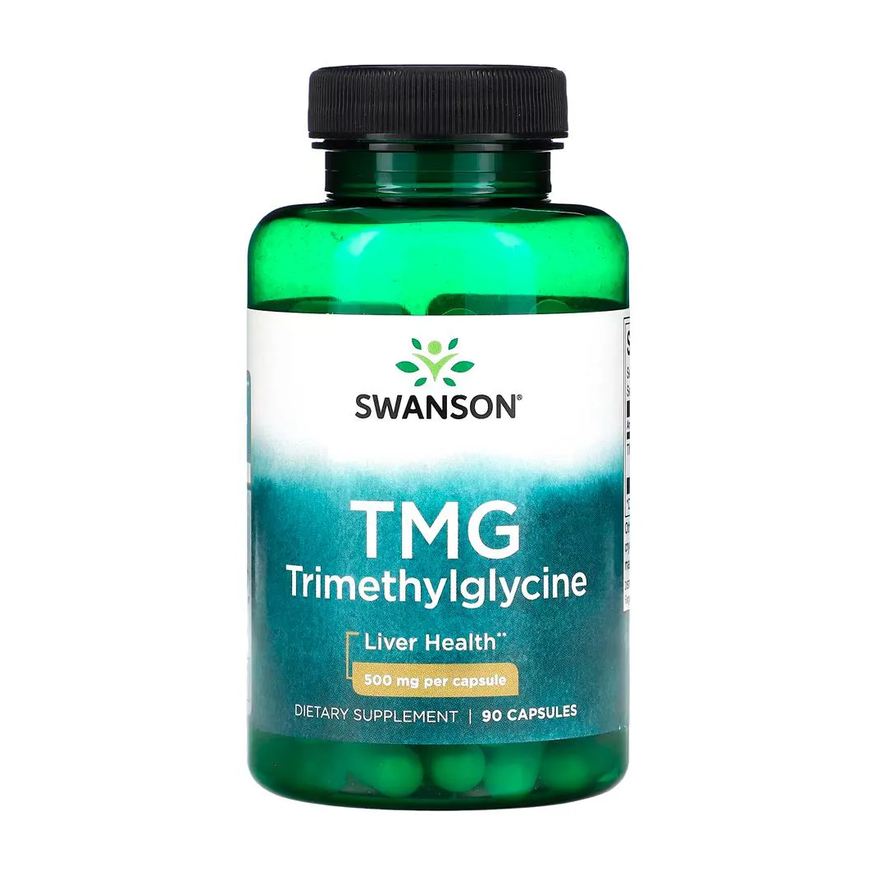 Swanson Tmg Trimetilglicina 500 mg 90 Cápsulas Importado