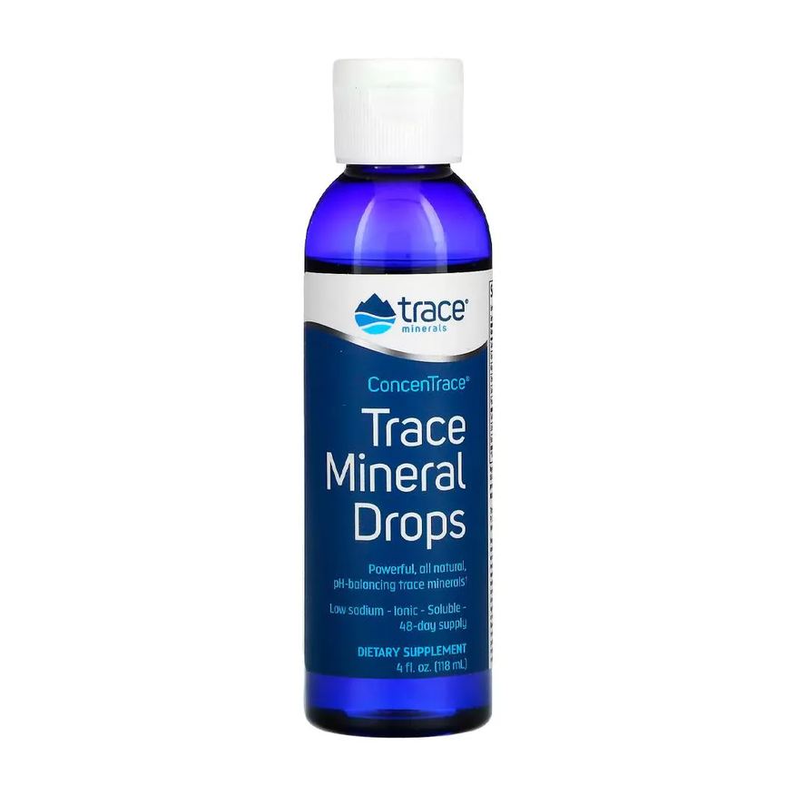 Trace Minerals Gotas ConcenTrace Trace Mineral Drops 118ml