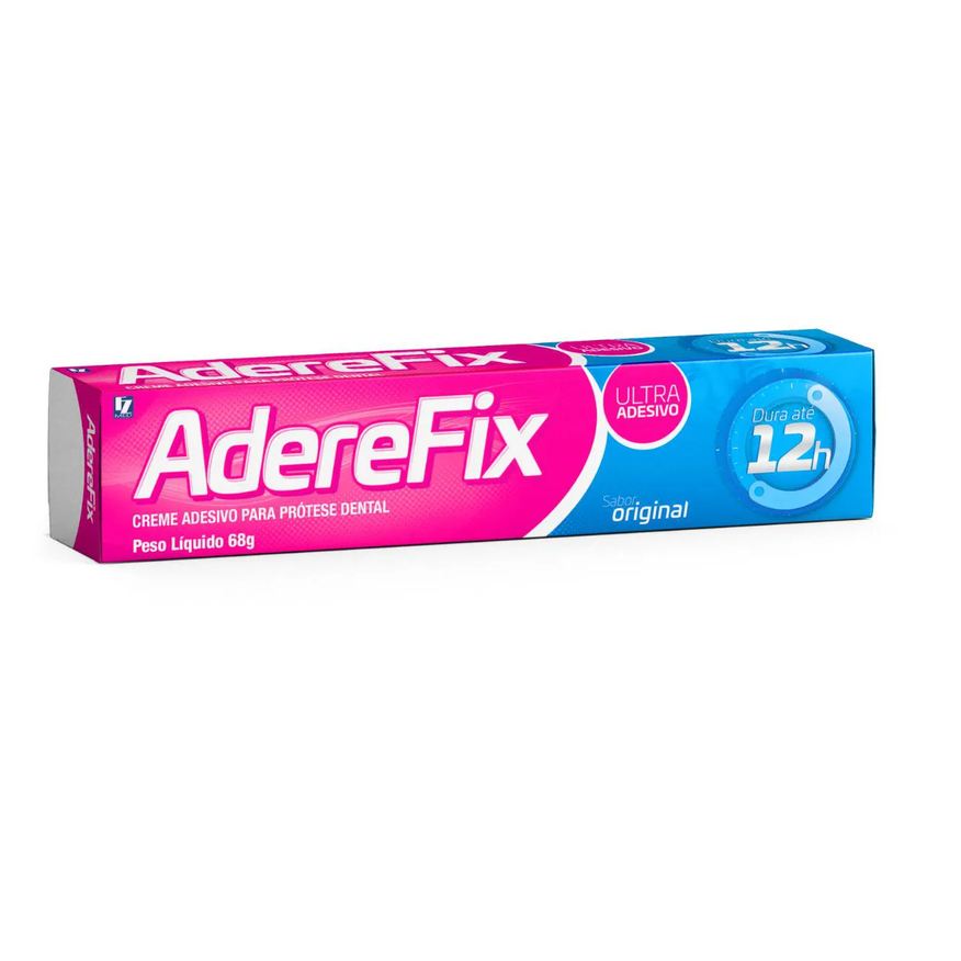 Creme Aderefix Fixador de Protese Dentaria Original 68g(para Dentadura)