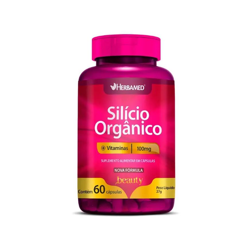 Herbamed Vitamina Silício 100mg 60 Cápsulas