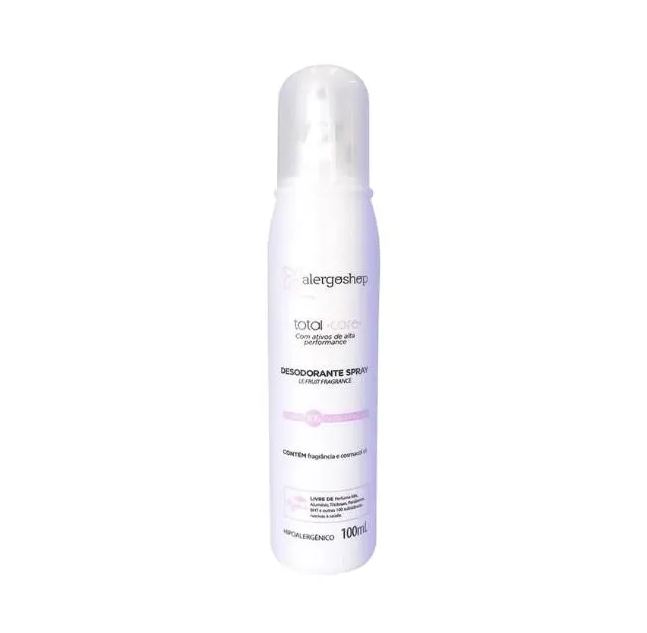 Alergoshop Desodorante Spray Le Fruit Hipoalergênico Total Care 100ml