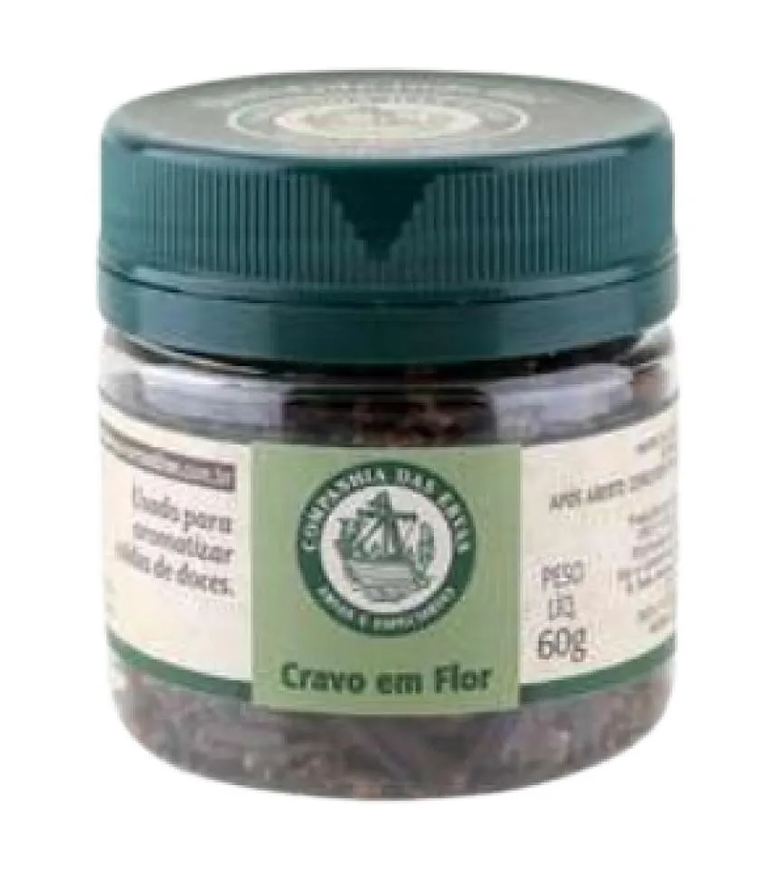 Companhia das Ervas Kit 2x: Cravo em Flor 60g