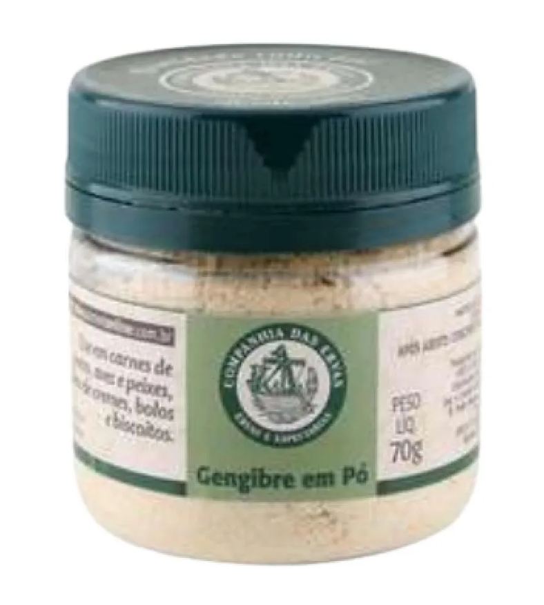 Companhia das Ervas Kit 2X: Gengibre em Pó 70g