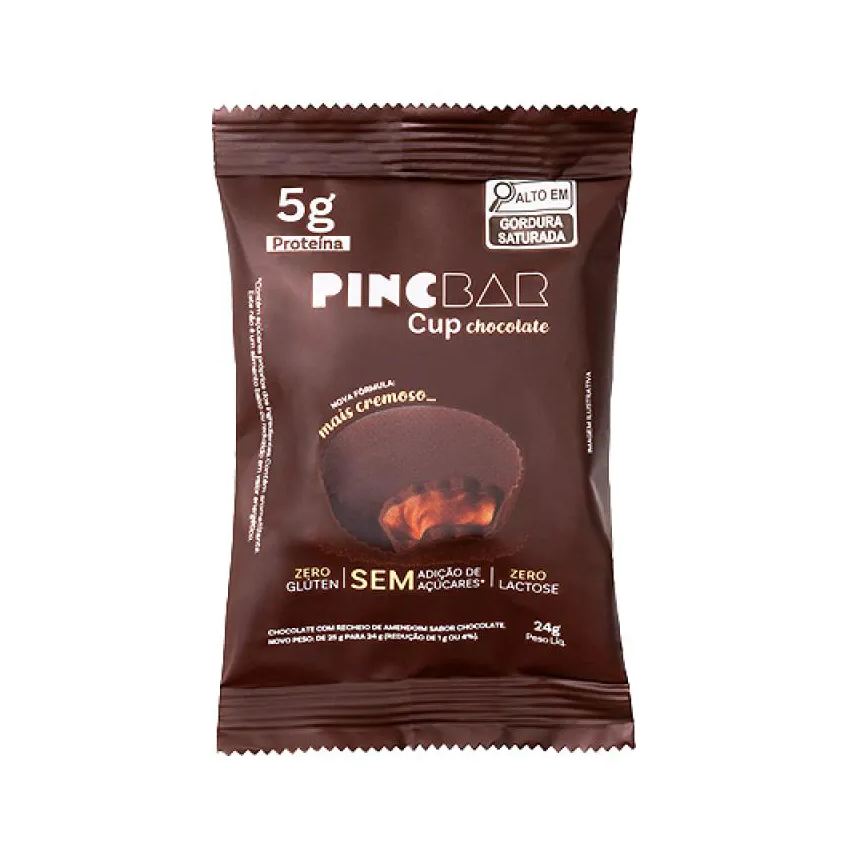 Pincbar Snack Proteico Cup Chocolate 24g