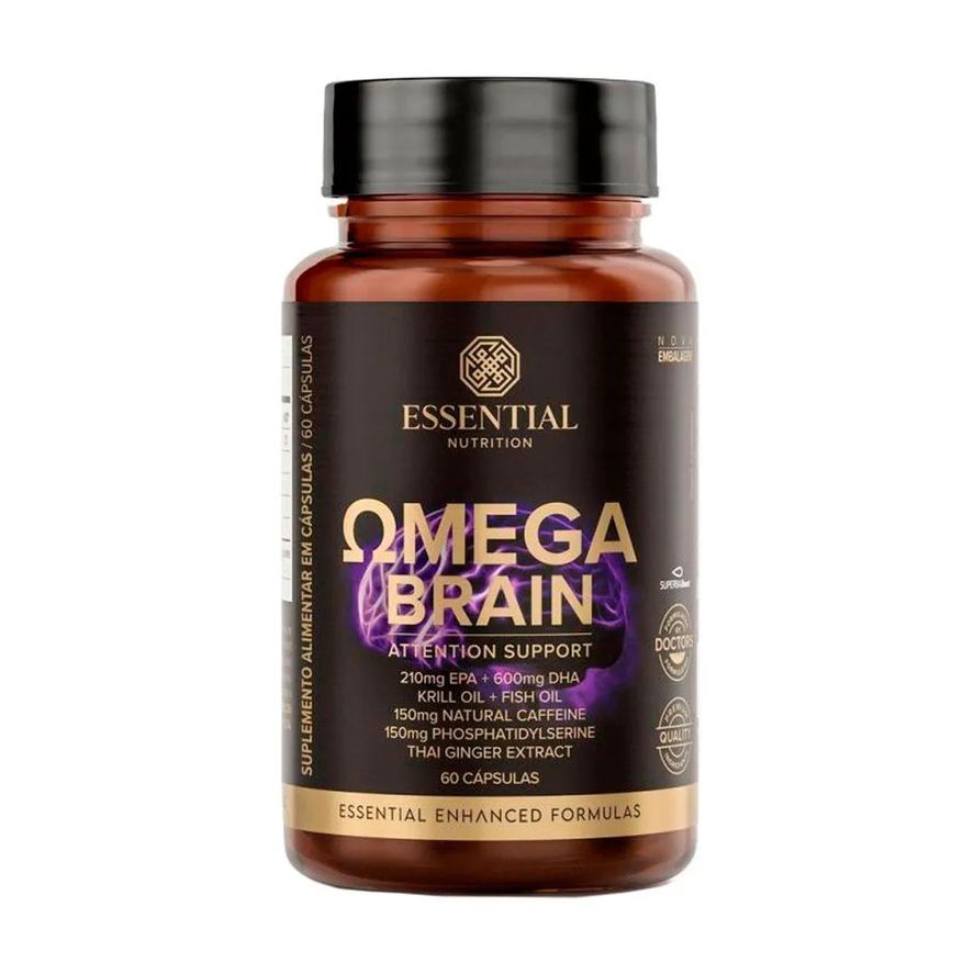 Essential Nutrition Omega Brain 60 cápsulas U Unica
