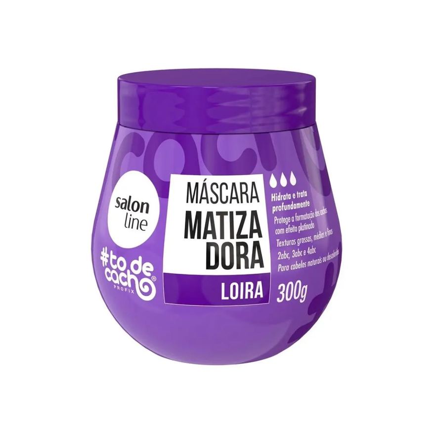 Salon Line Máscara Matizadora Loira 300g