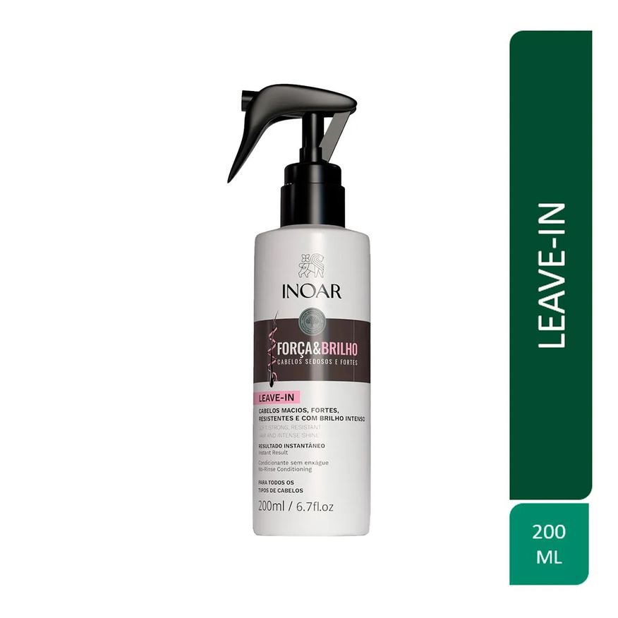 Inoar Leave-In Força e Brilho 200ml