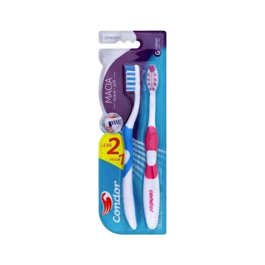 Condor Escova Dental Dynamic Leve 2 Pague 1