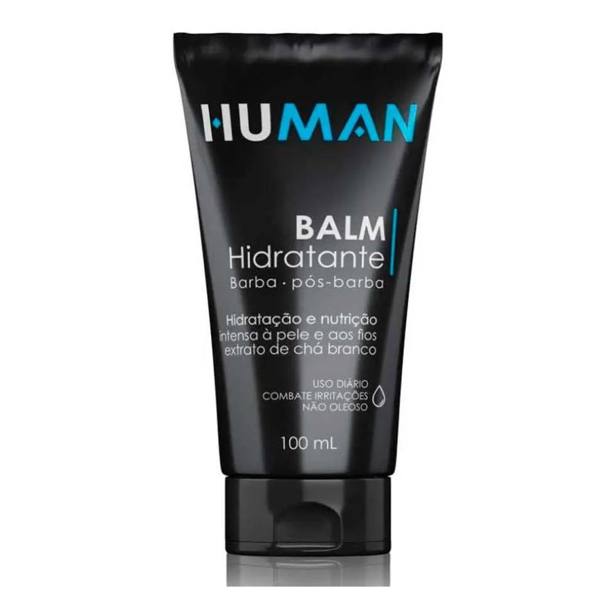 Human Balm Hidratante Pós Barba Hidratação e Nutrição Intensa 100ml