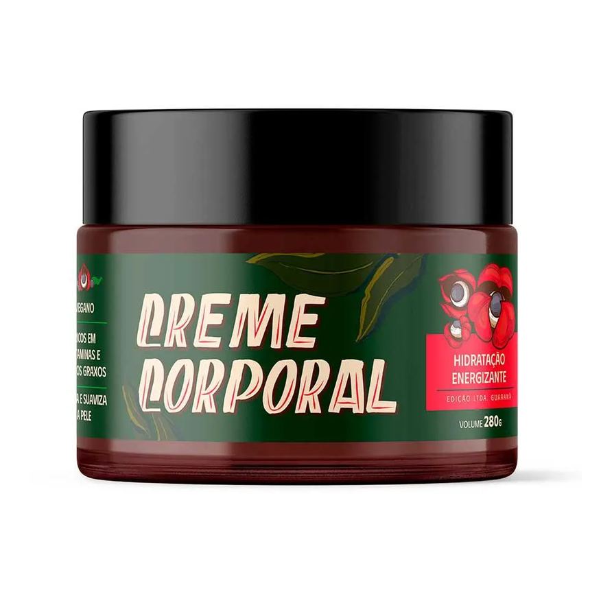 Don Alcides Creme Corporal Guaraná Antárctica Hidratante Firmador 280g