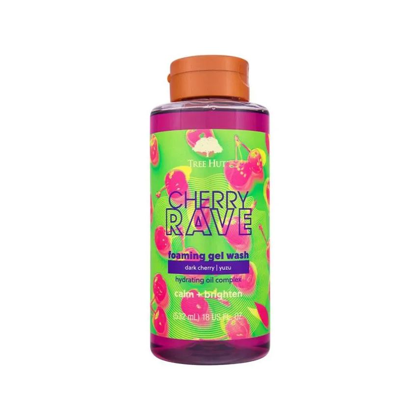 Tree Hut Cherry Rave Foaming Gel de Banho 532ml