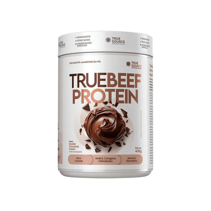 True Proteína Beef Protein Chocolate True Source 418g
