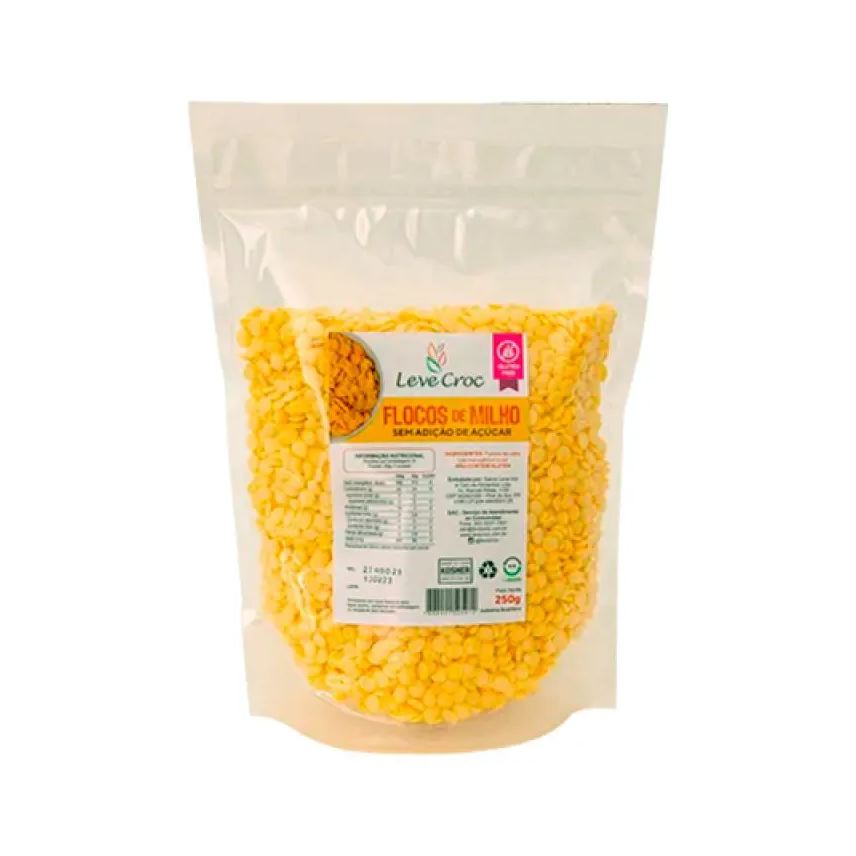 Leve Croc Flocos de Milho Natural Sem Glúten 250g
