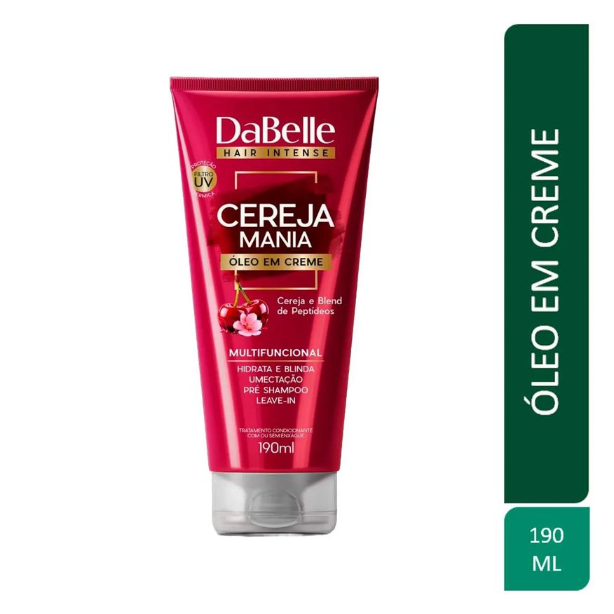 DaBelle Óleo em Creme Cereja Mania Multifuncional 190ml