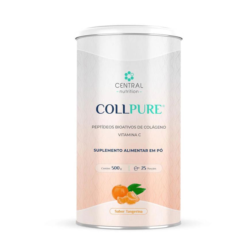 Central Nutrition Collpure® - 500g - Sabor Tangerina