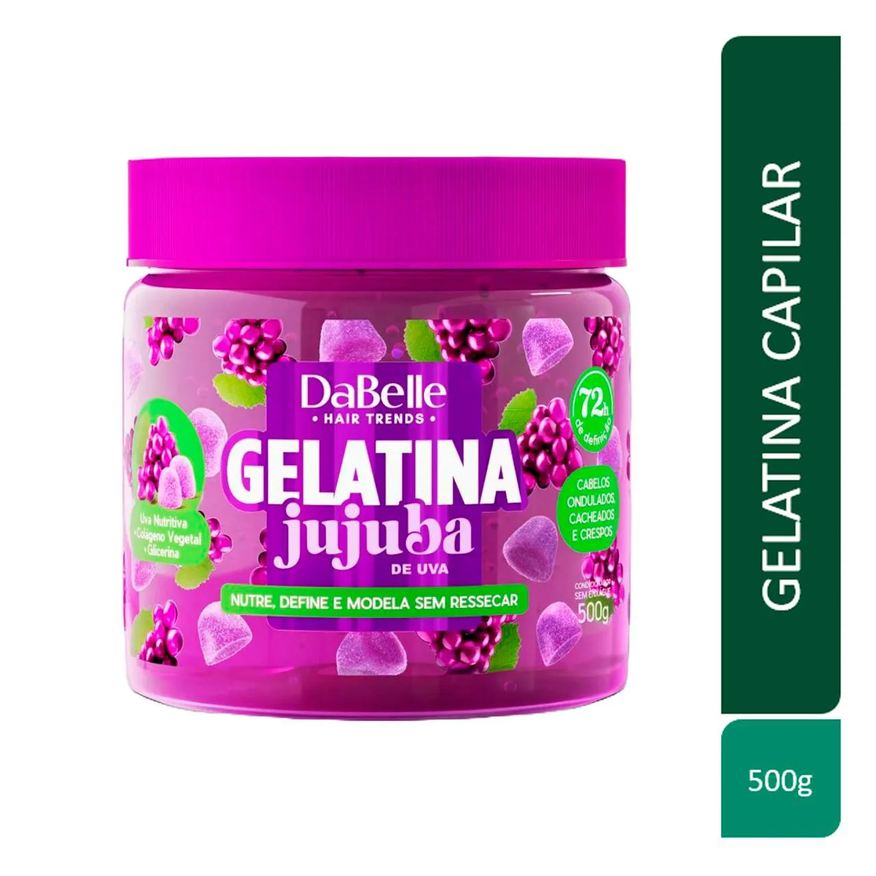 DaBelle Gelatina Capilar Jujuba de Uva 500g