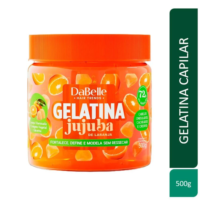 DaBelle Gelatina Capilar Jujuba de Laranja 500g