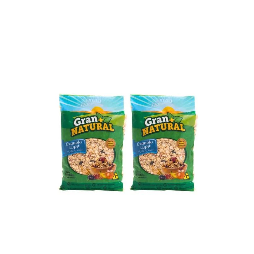 Kicasalinda Granola Light Zero Açúcar Granmais 2 Unidades