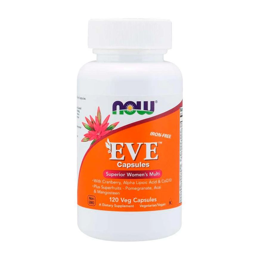 Now Foods Eve Multivitamínico Feminino (120 Vcaps)