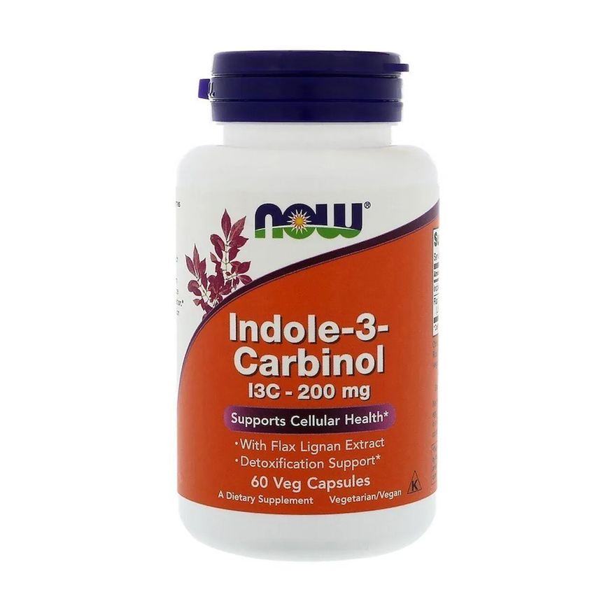 Now Foods Indole 3 I3c Carbinol 200mg 60 Vcaps