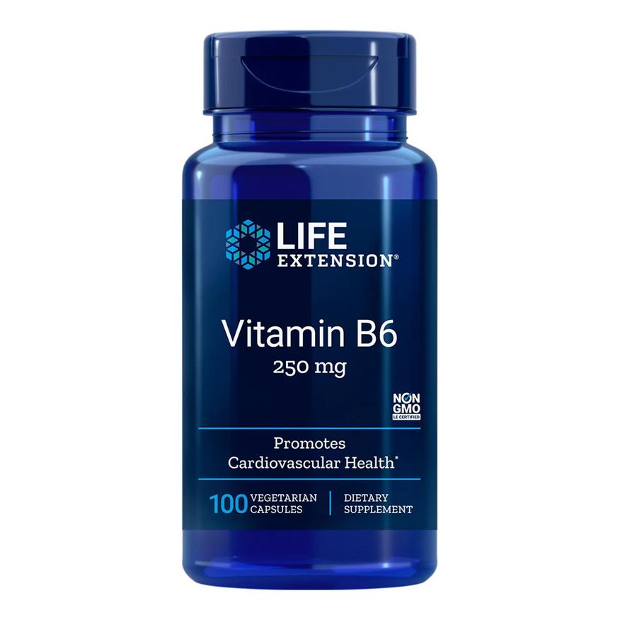 Life Extension Vitamina B6 250mg (100 Cápsulas)