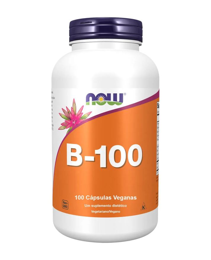Now Foods Vitamina Complexo B-100 (100 Vcaps)