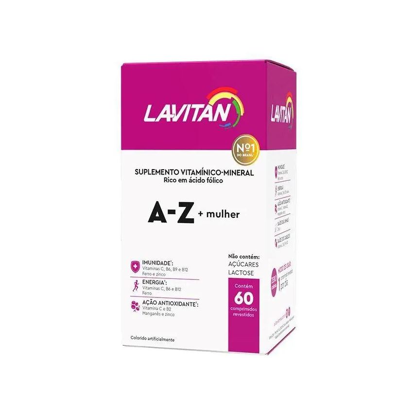 Cimed Lavitan a - Z Mulher 60cáps
