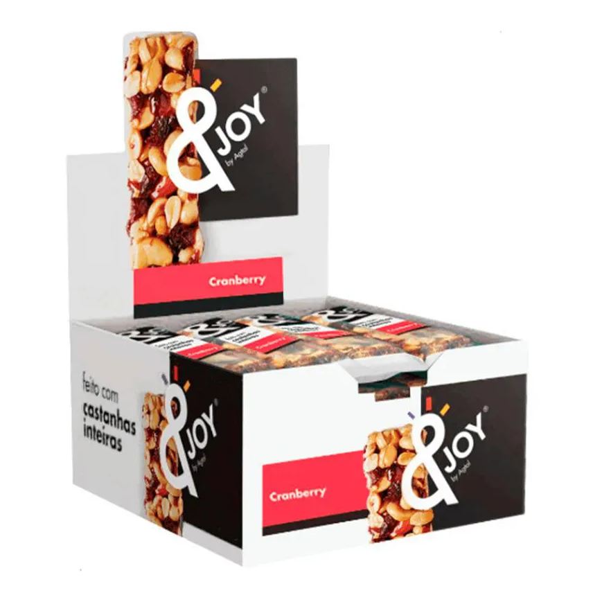 &joy Barra Cranberry Display 12uni De 30g