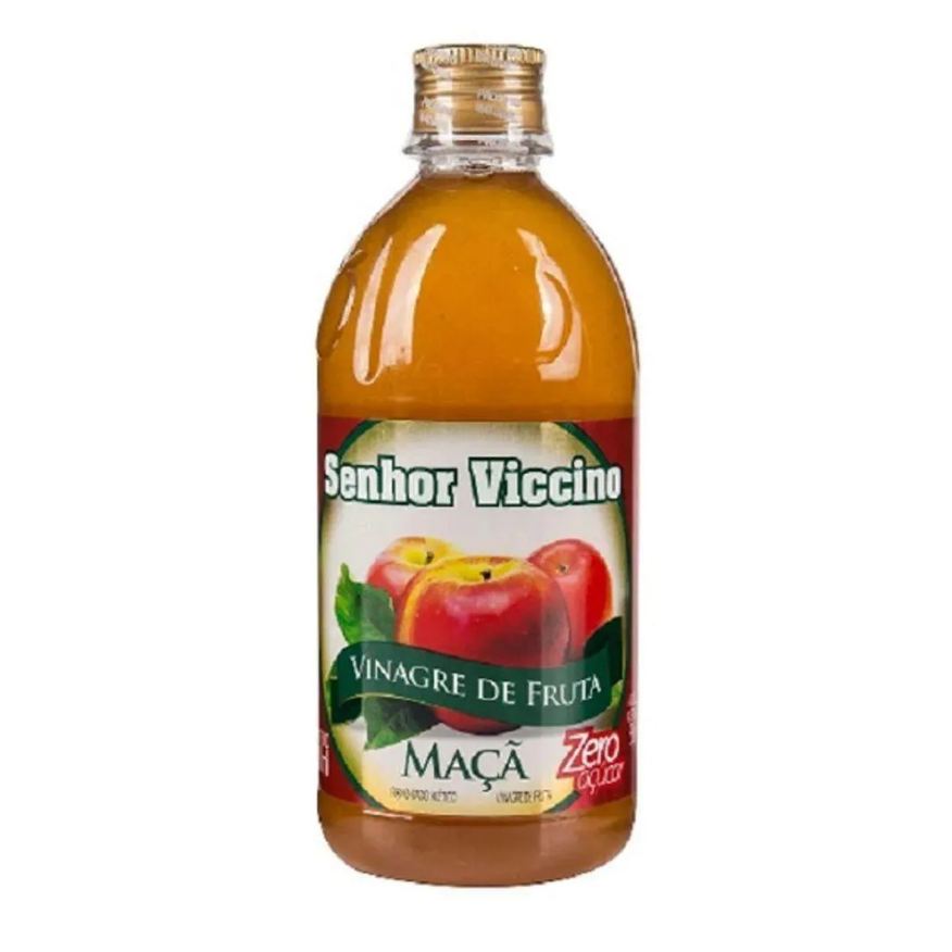 Senhor Viccino Vinagre De Maçã Zero 500ml