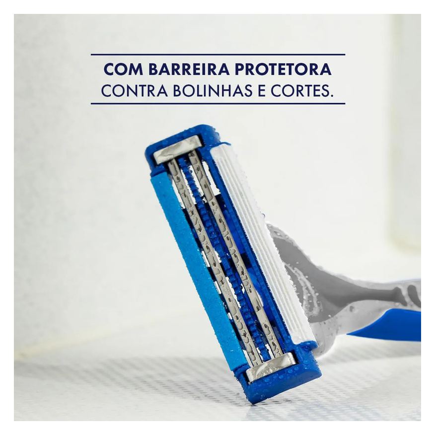 Gillette Aparelho para Depilação Corpo Descartável Leve 4 Pague 3