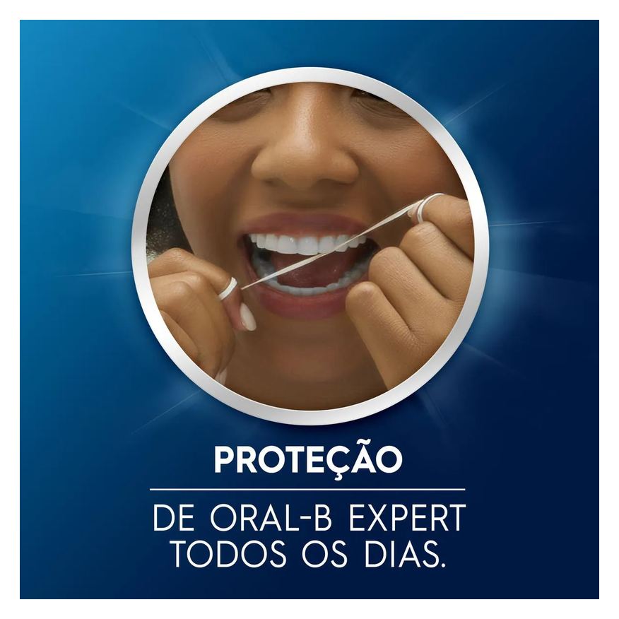 Oral-B Fio Dental Expert Limpeza Profunda Sabor Menta 2 unidades de 25m cada