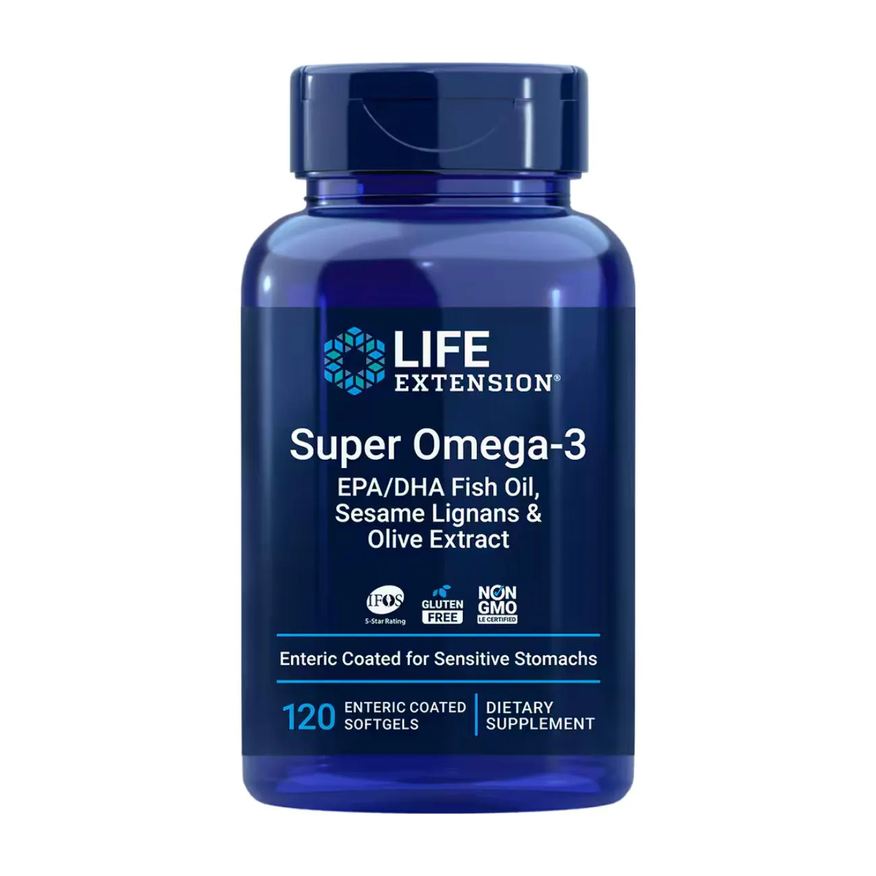 Life Extension Super Ômega 120 Softgels
