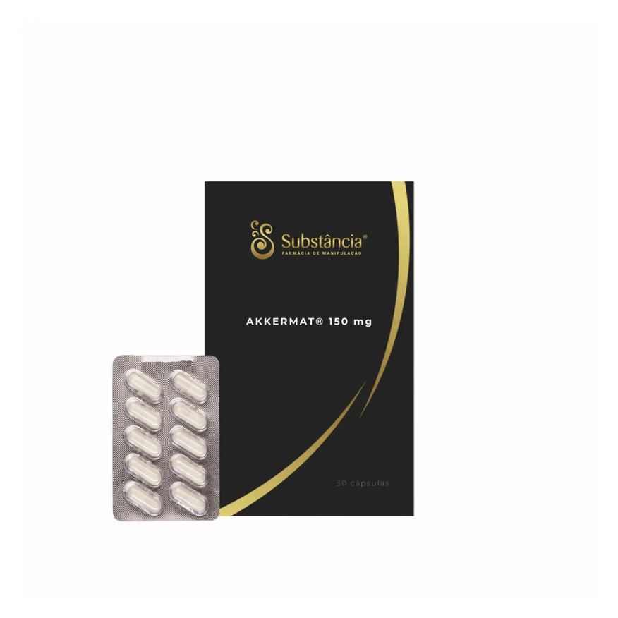 Substância Cápsulas Akkermat® 150mg - 30 Cápsulas | Inibidor De Apetite