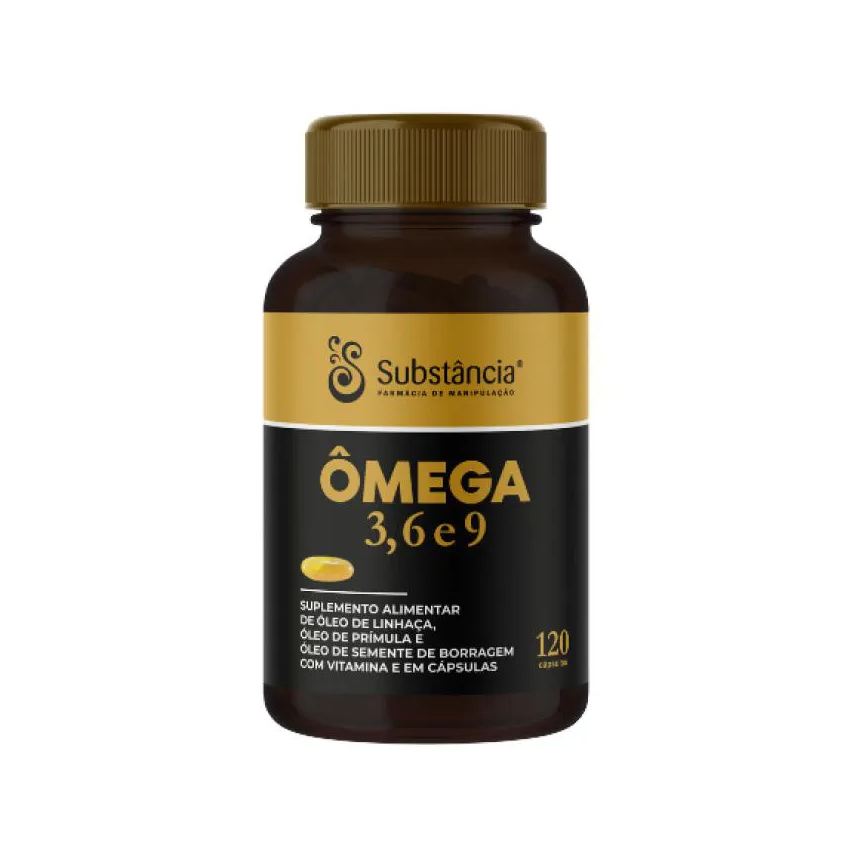 Substância Ômega 3,6 E 9 -120 Cápsulas (ref. 6-4032)