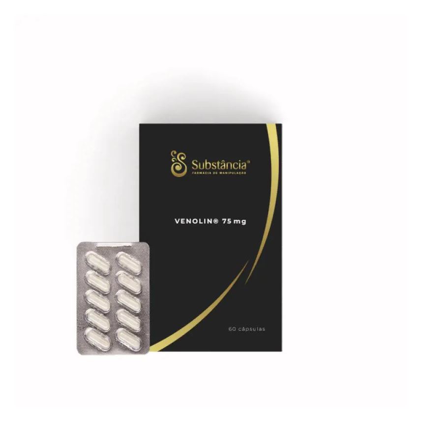 Substância Venolin® 75mg Extrato De Ruscus Aculeatus - 60 Cápsulas