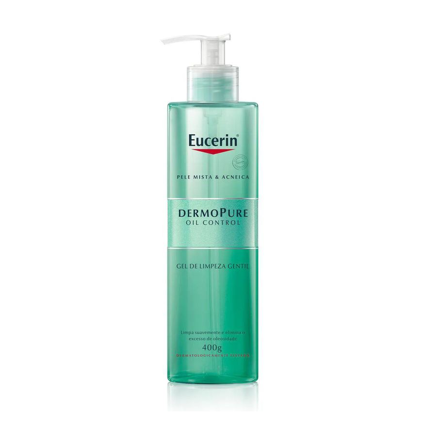 Eucerin Kit Facial Gel de Limpeza Dermo Pure Gentil 400g + Sérum Anti-Idade Hyaluron-Filler Epigenetic 30ml + Protetor Solar Fluido FPS 60 Hydro