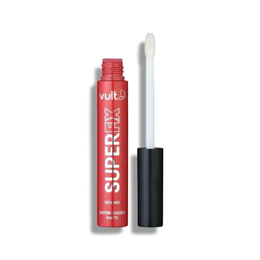 Vult Super Fix Batom Liquido Vermelho Profundo 5ml