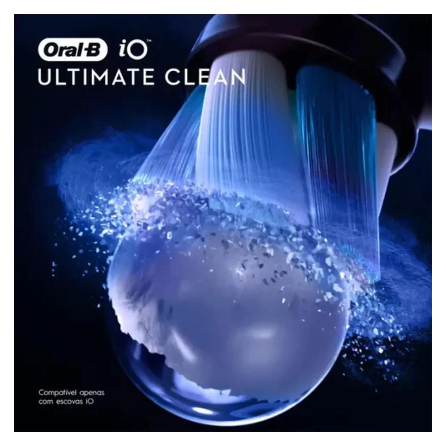 Oral-b Refil Escova Elétrica Ultimate Clean Io Black 2un