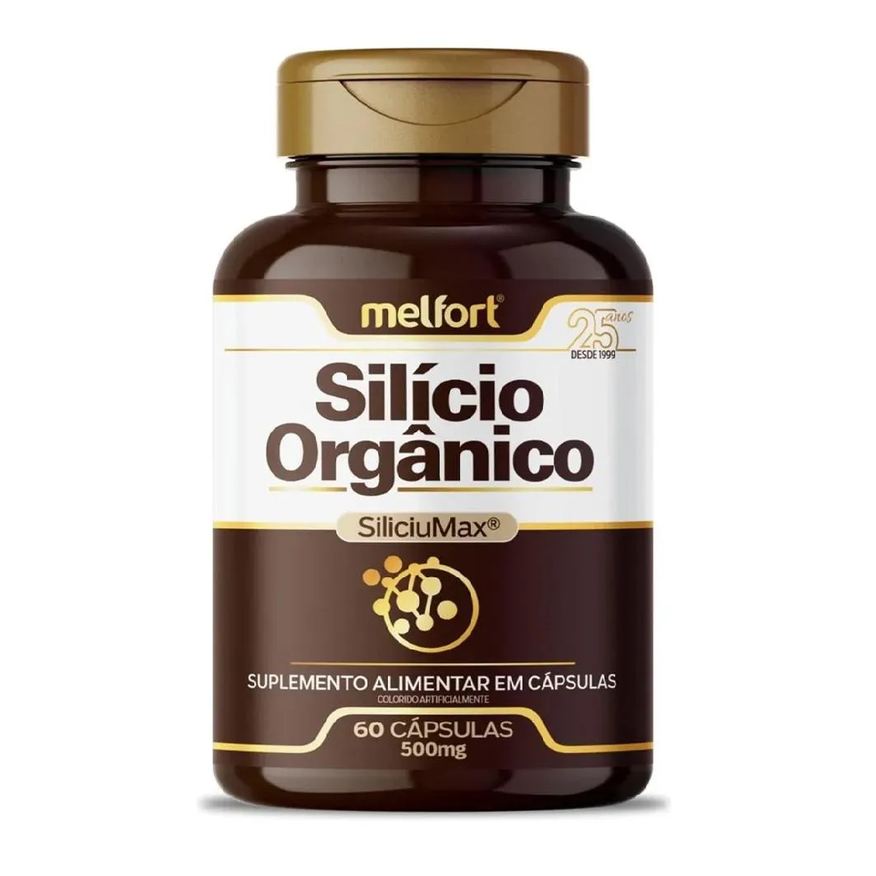 Melfort Silicio Organico 500mg - 60 cápsulas