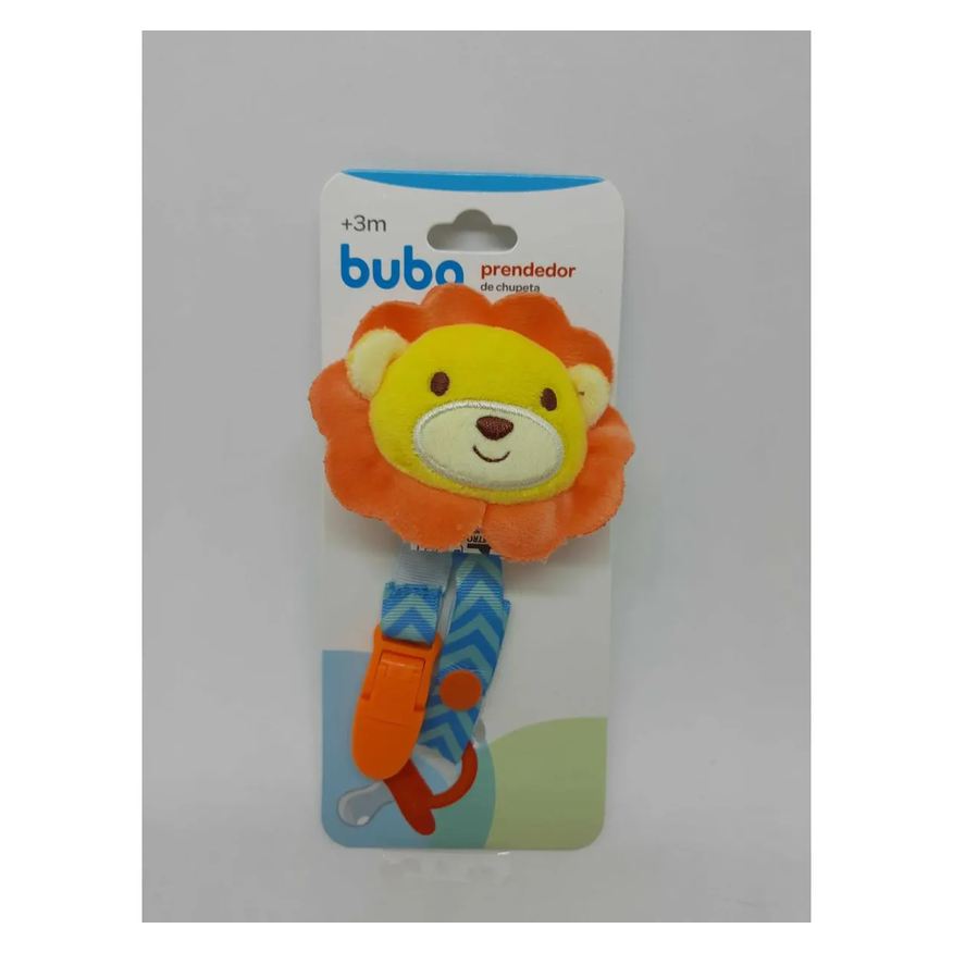 Buba Prendedor De Chupetas Animal Fun Leão