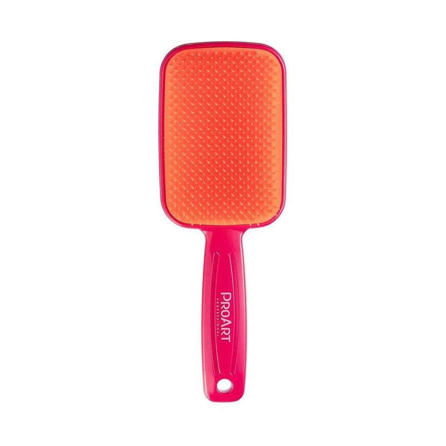 Proart Escova Pro Art Desembaraçante Rosa E Laranja Ed02B