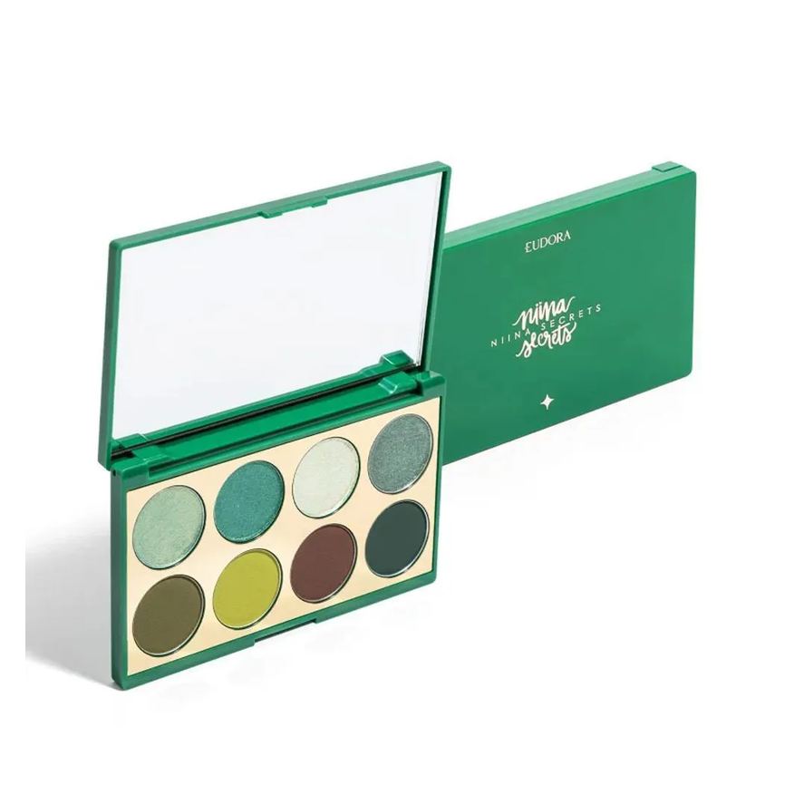 Eudora Niina Secrets Palette de Sombra Green 5,6g