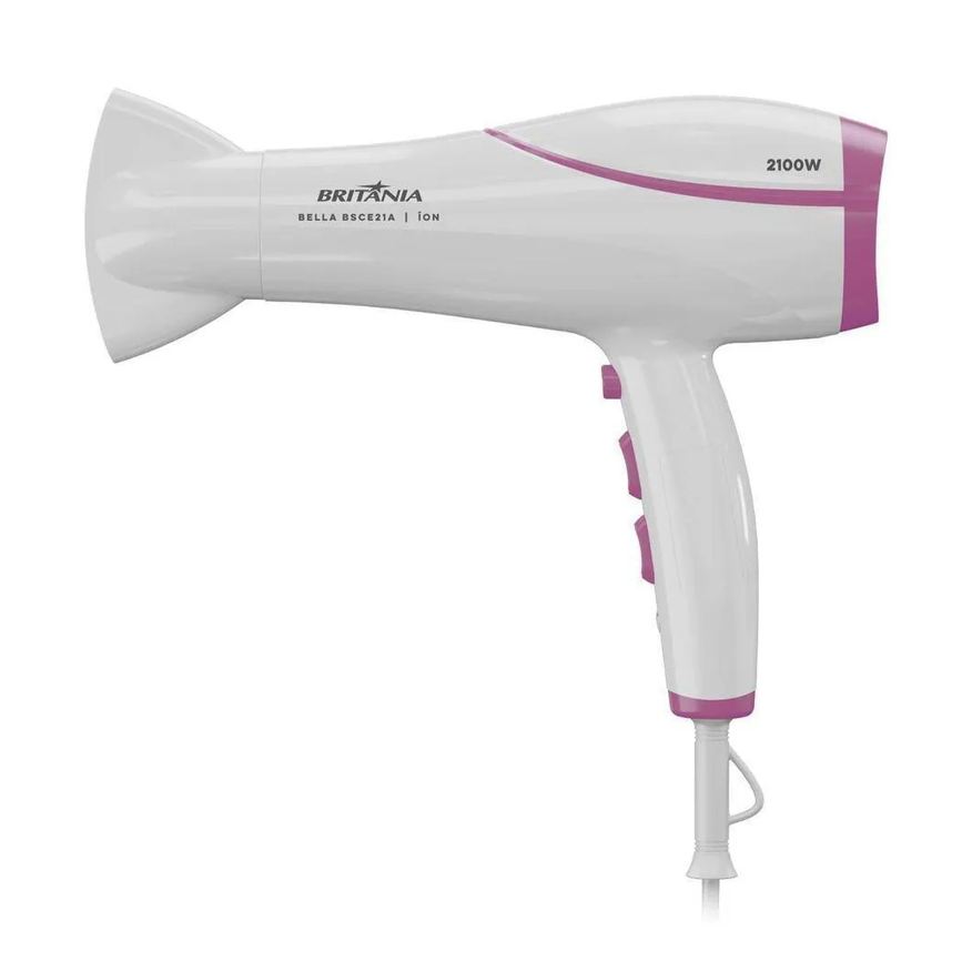 Britânia Secador De Cabelos 2100W Bella Bsce21A Bivolt