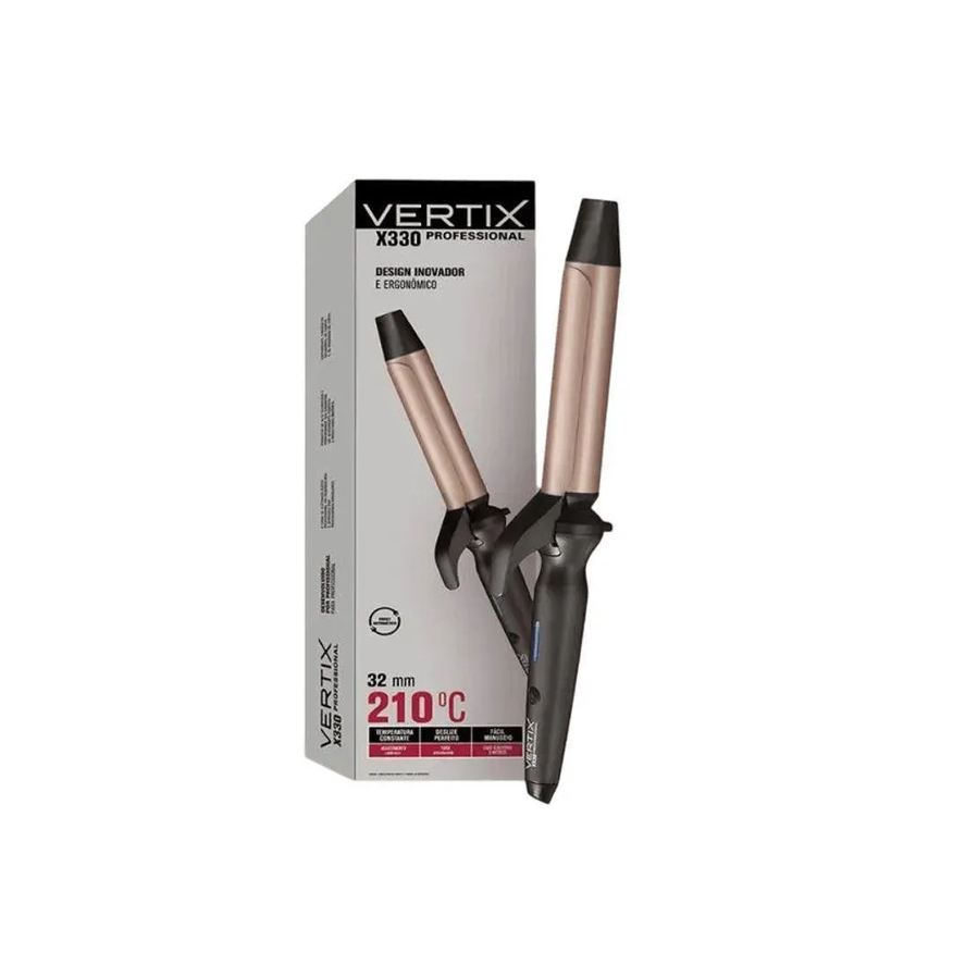 Vertix Modelador De Cabelo Profissional X330 32Mm X 130Mm Bivolt