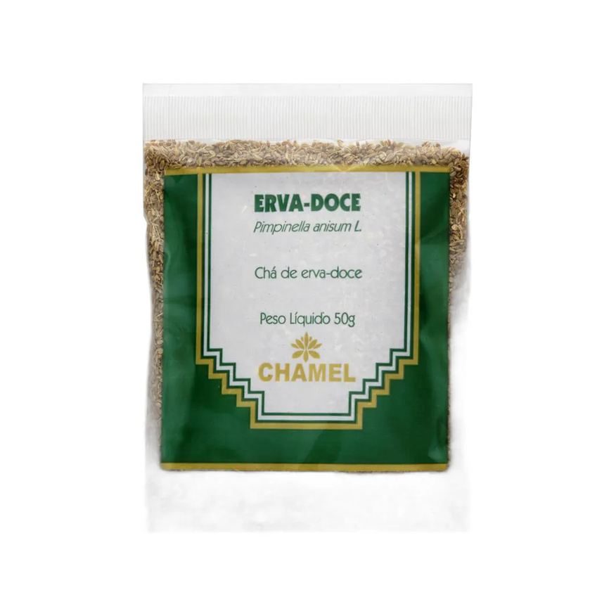 Chamel Chá Pacote Erva Doce 50g