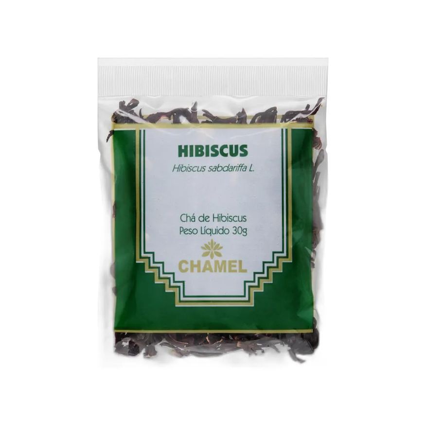 Chamel Chá Pacote Hibiscus 30g