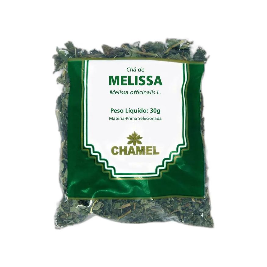 Chamel Chá Pacote Melissa Folhas 30g