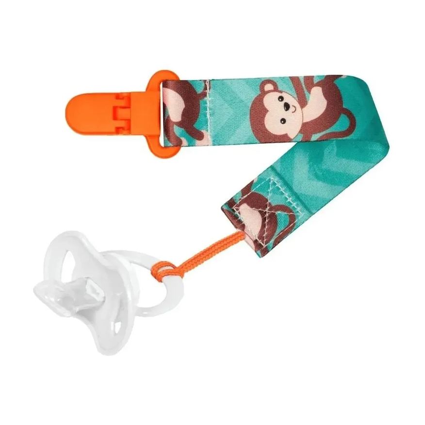 Buba Prendedor De Chupeta Animal Fun Macaco